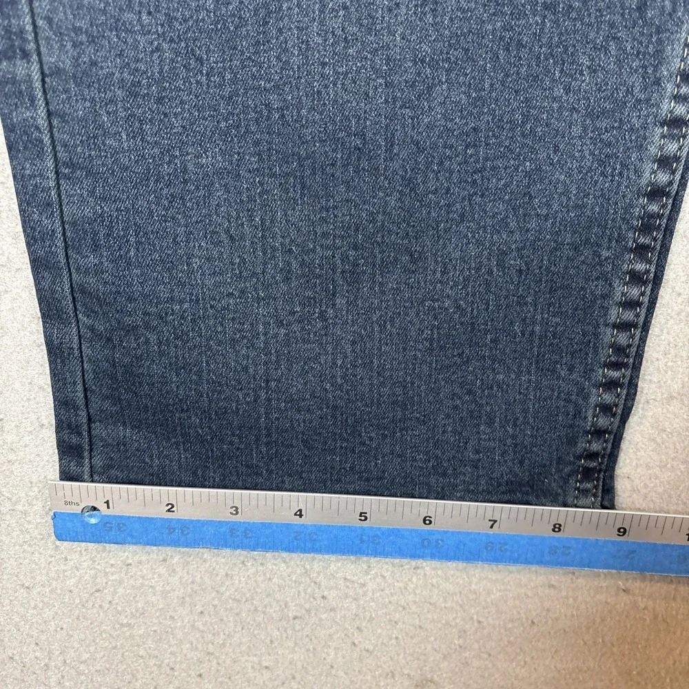 Wrangler‎ Authentics Jeans Mens 38x32 Blue Straight Leg Denim 10ZM200MB NWT